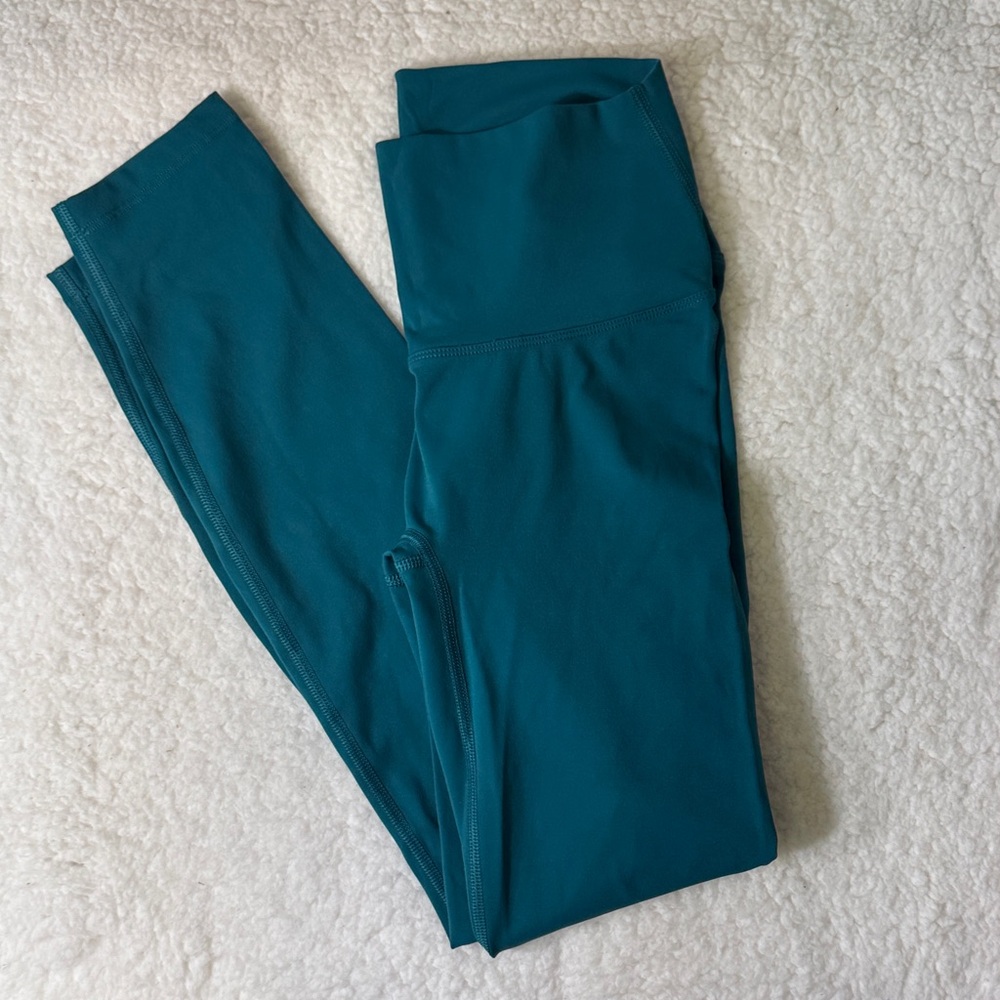 Muscle Republic‎ Teal High Waist Athletic Leggings Small